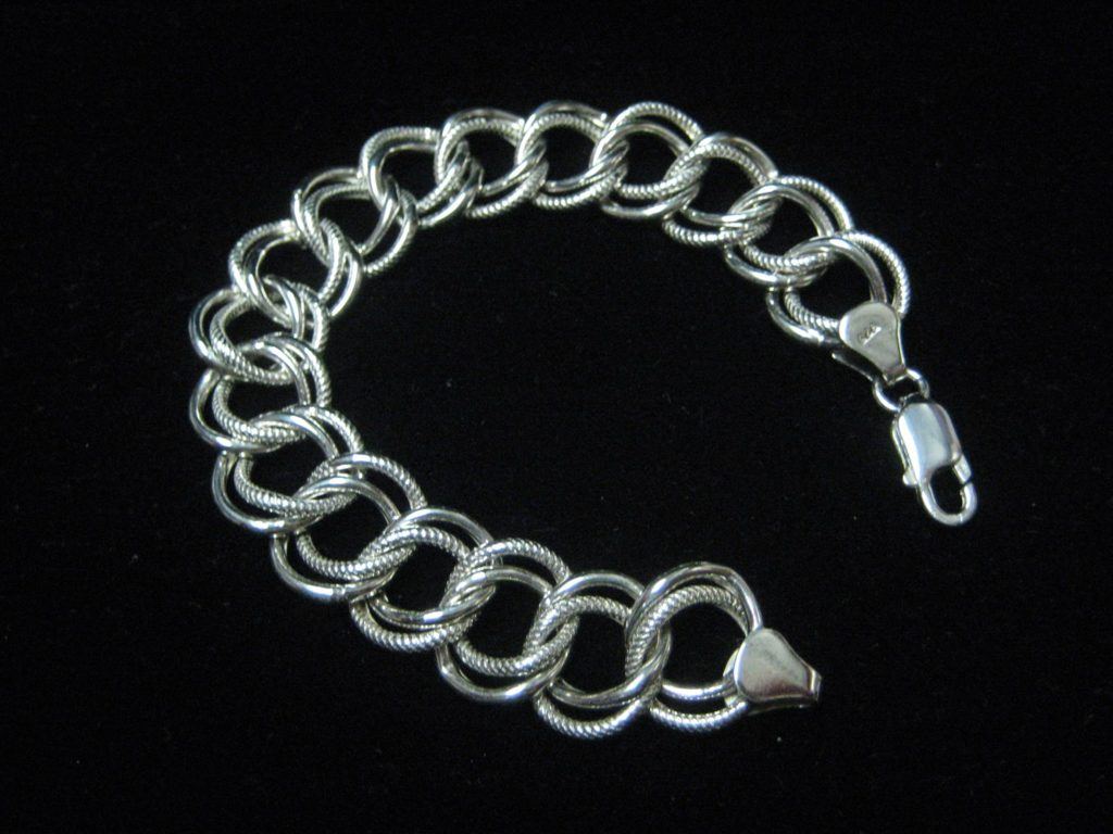 large link bracelet - sterling